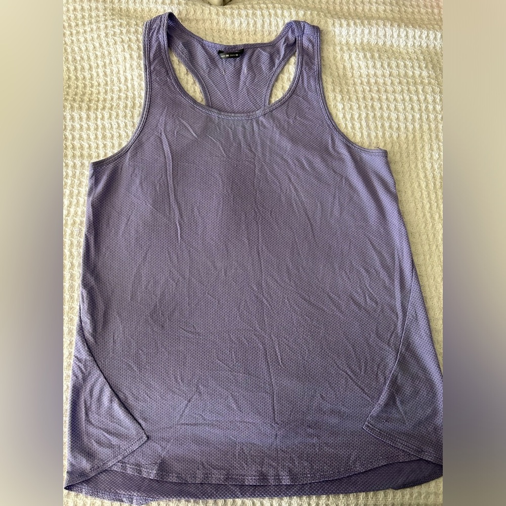 Oiselle Purple Flyout Tank 8